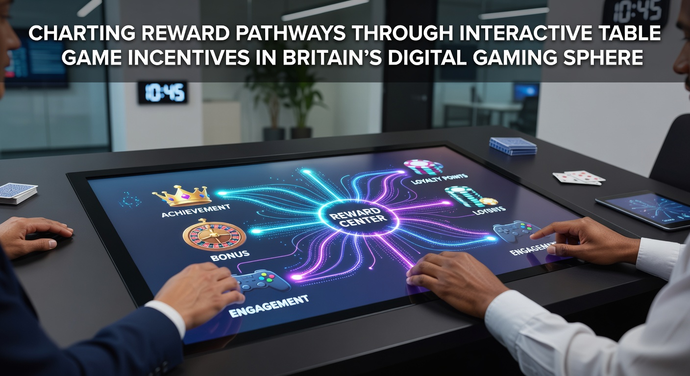 Interactive table game incentives visualized in Britain's online gaming environment