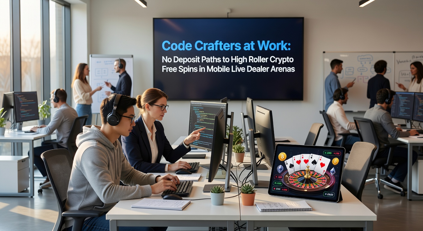 Developers huddled over screens, crafting intricate code for casino bonus systems amid glowing monitors and coffee mugs