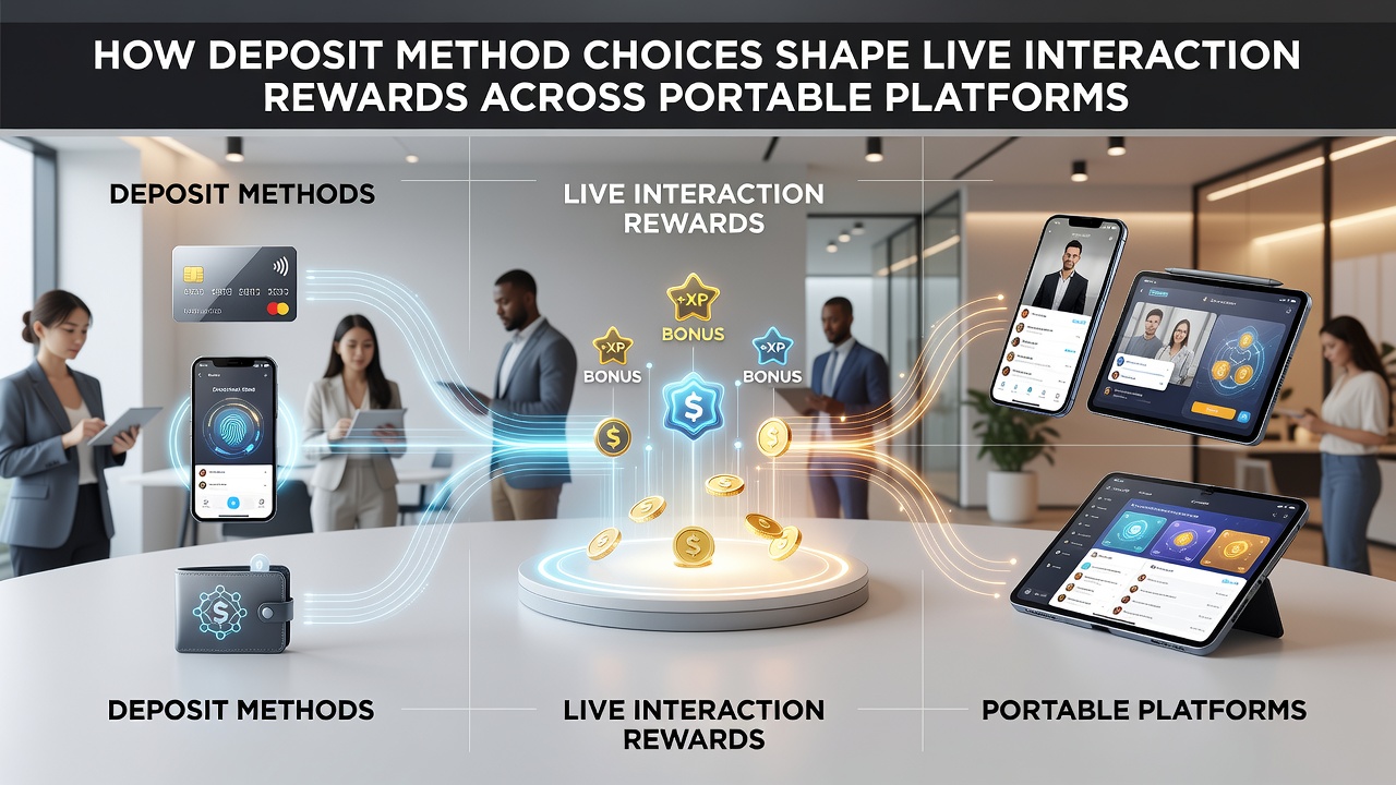 Mobile screen displaying live dealer game with deposit confirmation and reward notification