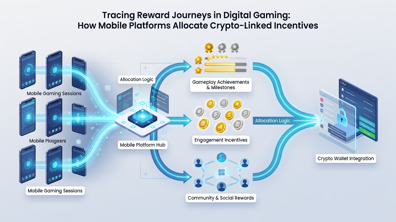 High-stakes mobile gaming dashboard displaying crypto incentive progress